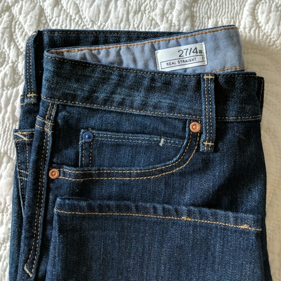 Gap Real Straight Ankle Jeans - Picture 2 of 4